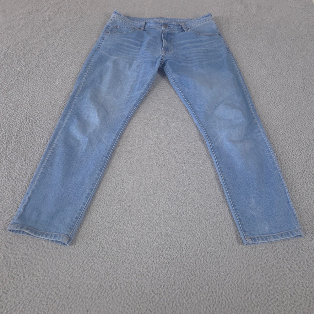 The Normal Brand Jeans Mens 33x30 Blue Normal Slim Slim Leg Stretch Denim Cotton